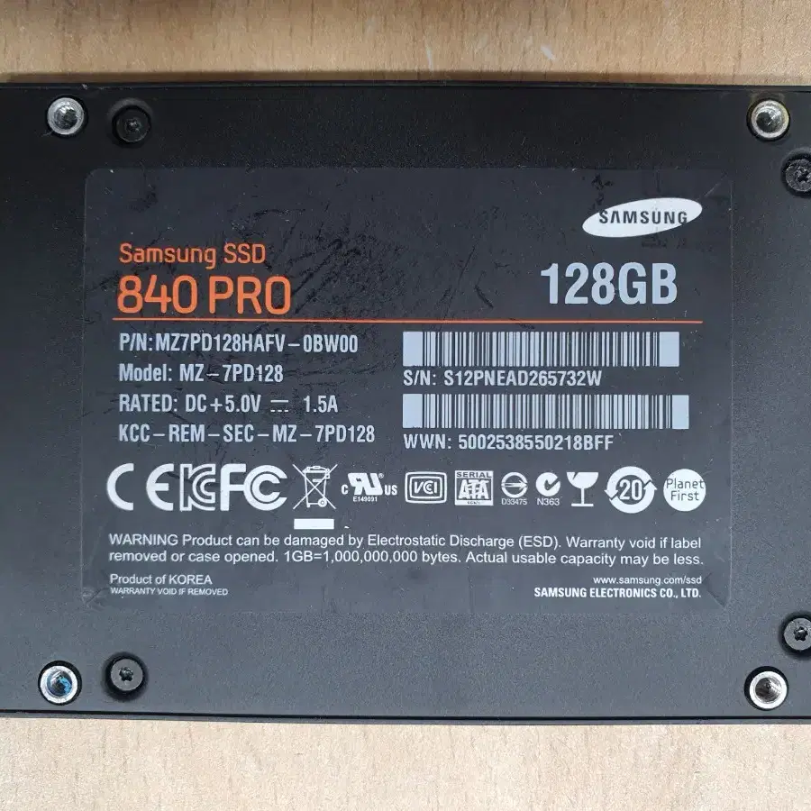 삼성 SSD 840 PRO 128GB