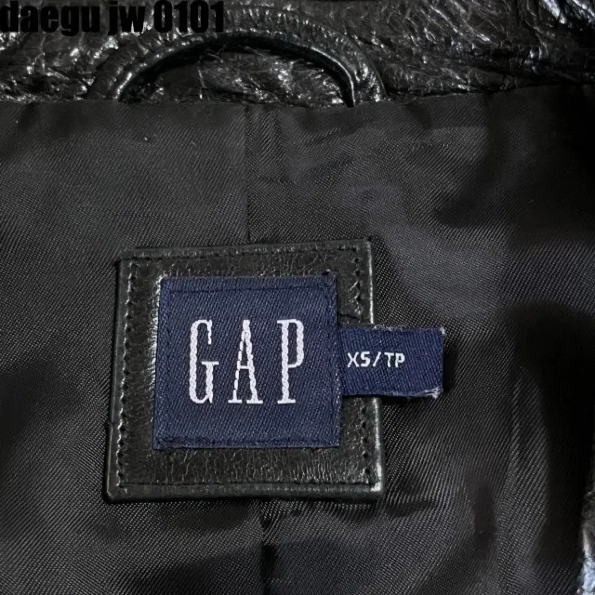 GAP 레더자켓