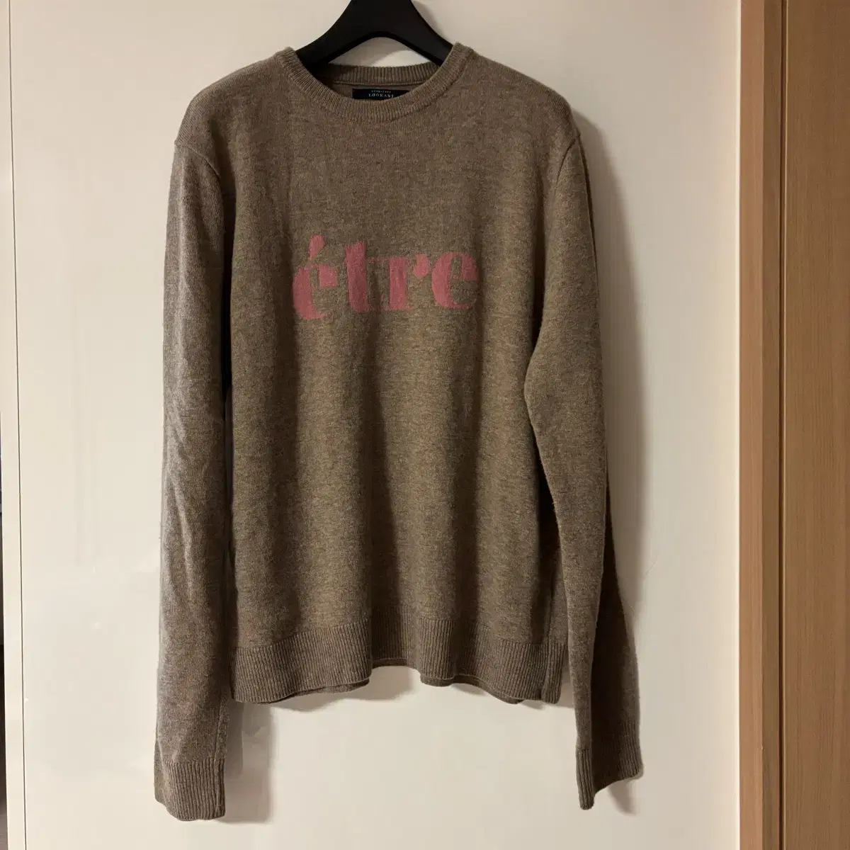 룩캐스트 니트 ETRE CASHMERE SWEATER 올드머니룩