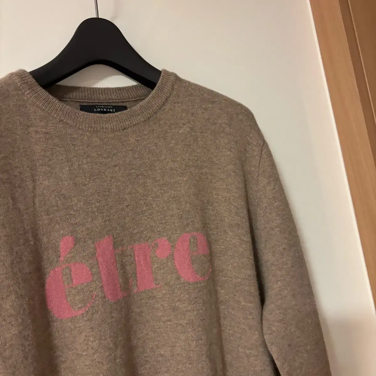 룩캐스트 니트 ETRE CASHMERE SWEATER 올드머니룩