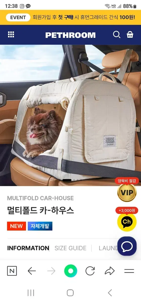 페스룸 카시트