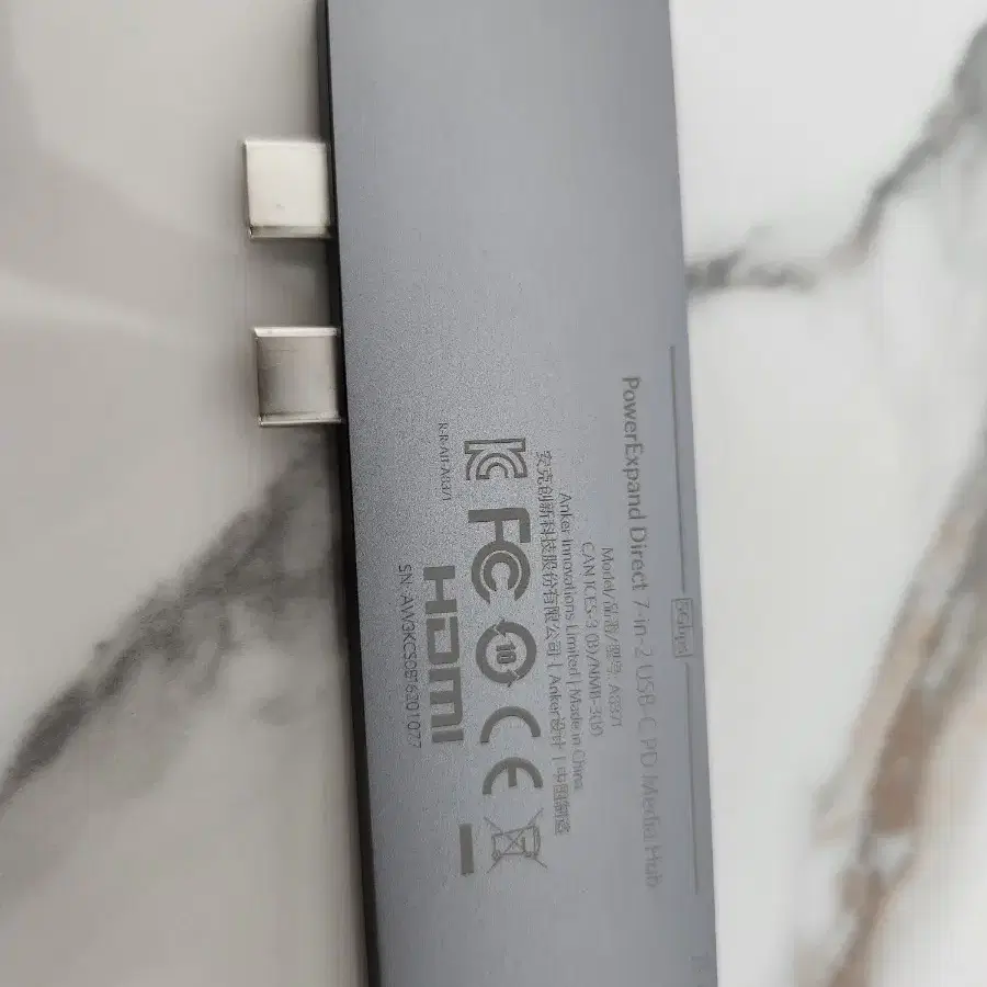 맥북 듀얼 HDMI 컨버터 변환 젠더 MacBook용 Anker USB