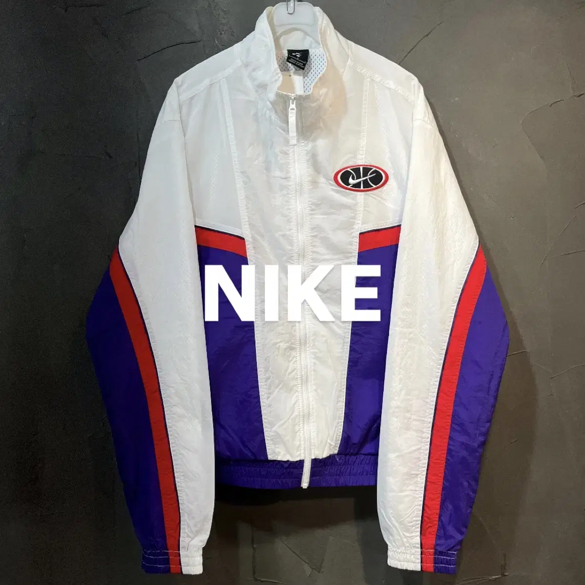 [L] NIKE 나이키 올드스쿨 바람막이