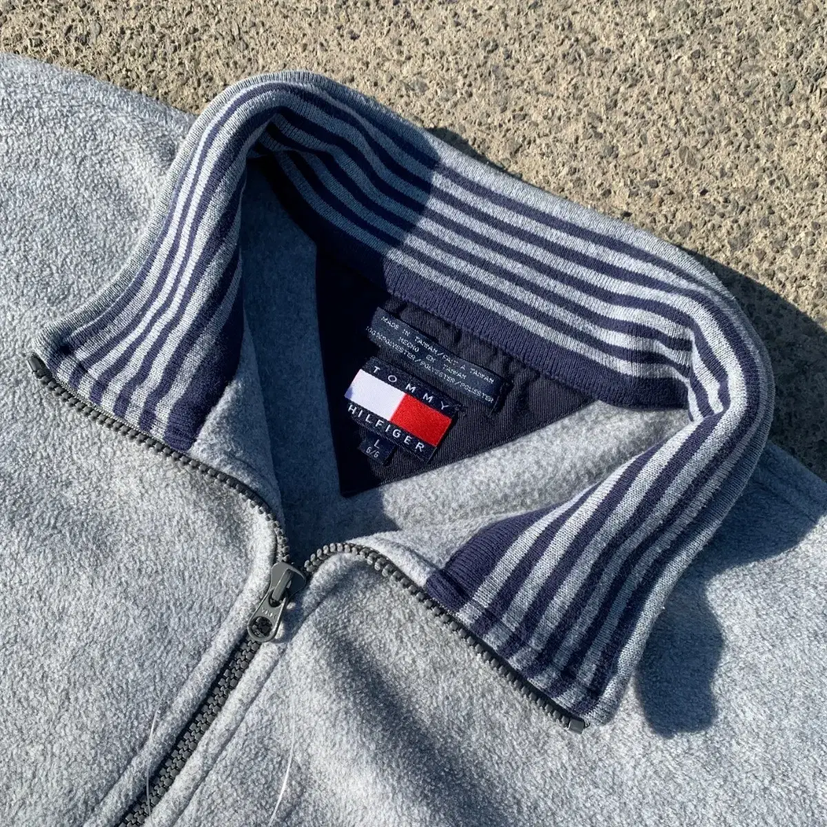 타미힐피거 Tommy Hilfiger 후리스 아노락