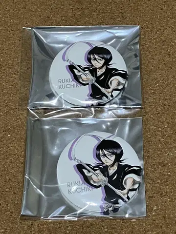 BLEACH 루키아 캔뱃지 EX. 원화 전시회