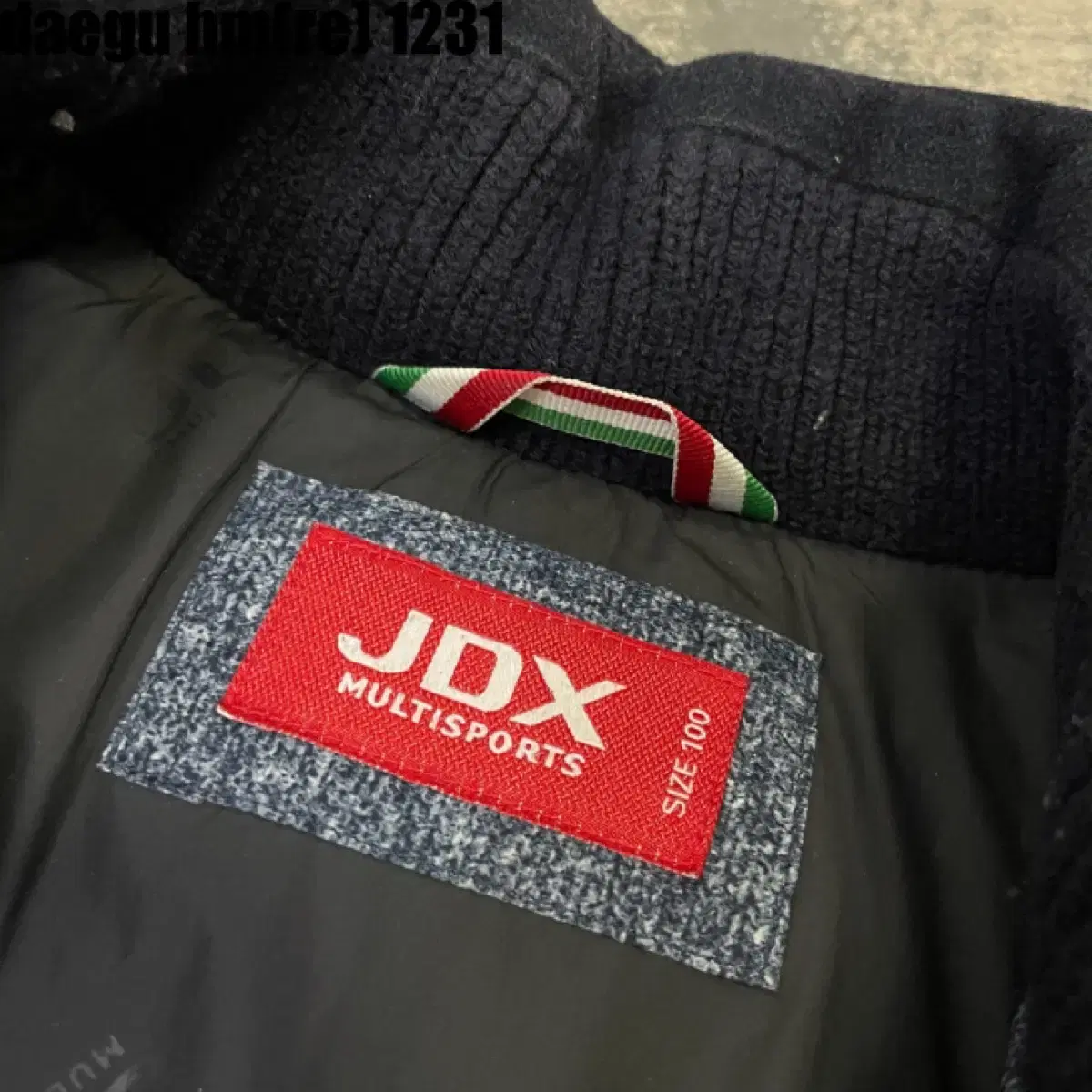 JDX 패딩 100