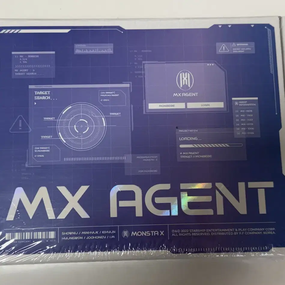 몬스타엑스 mx agent , no limit DVD 블루레이 미개봉