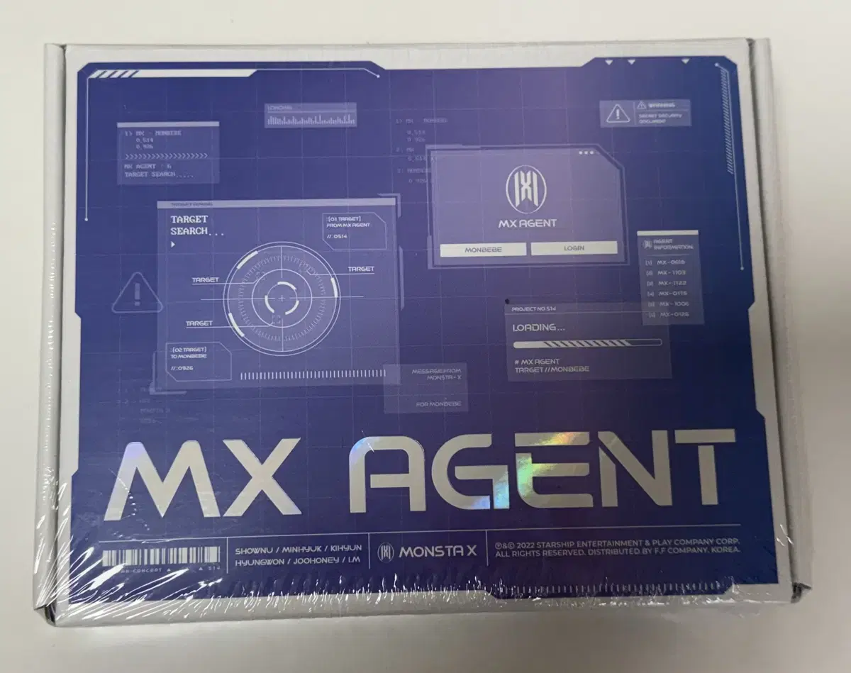 몬스타엑스 mx agent , no limit DVD 블루레이 미개봉