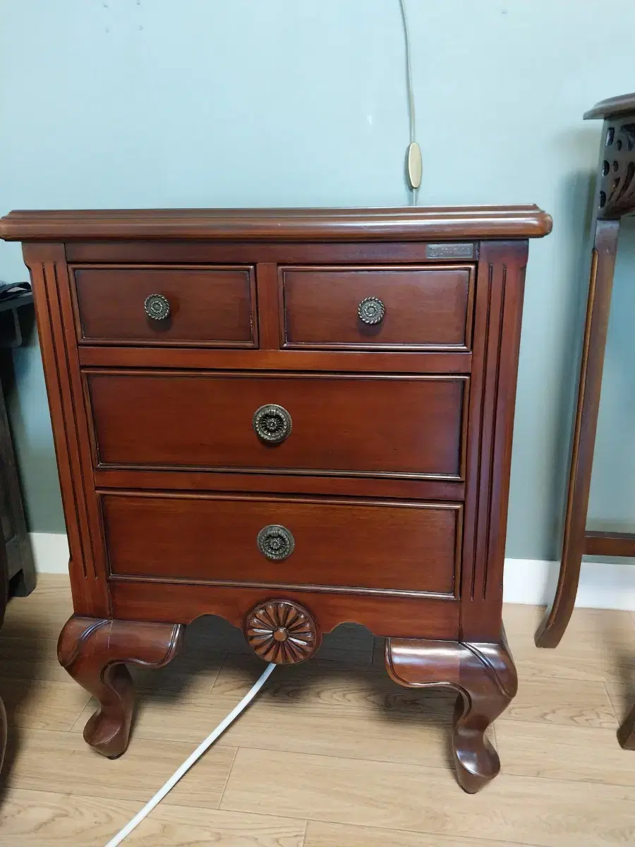 Antique Furniture Nightstand Console