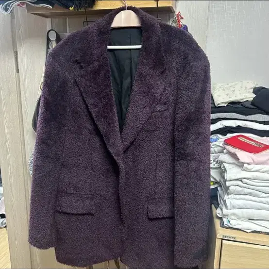 raf simons 22fw alpaca over blazer 50