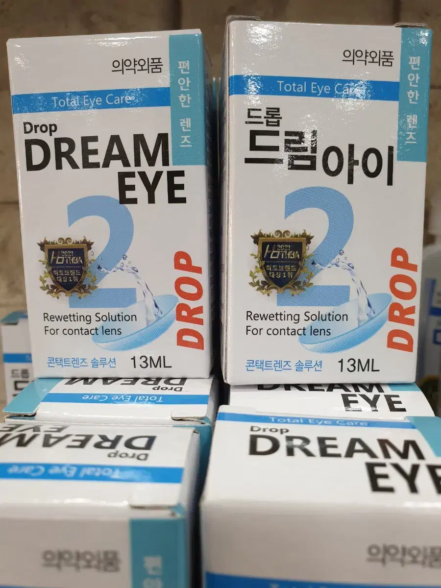 Wetting agent drops dreameye lens solution