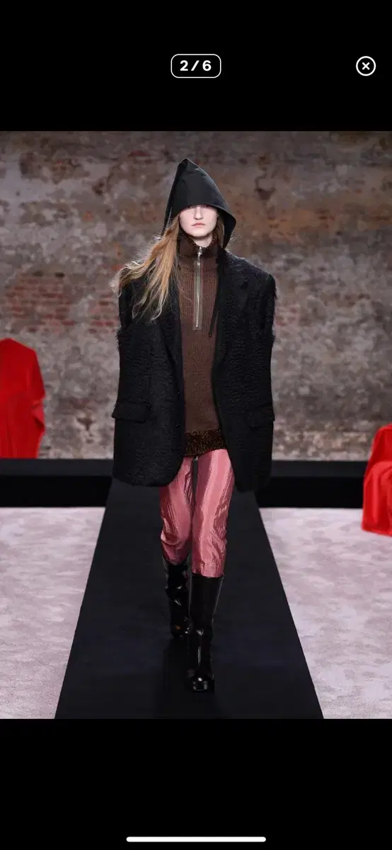 raf simons 22fw mohair over blazer 46