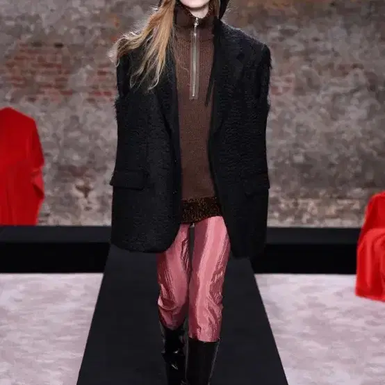 raf simons 22fw mohair over blazer 46