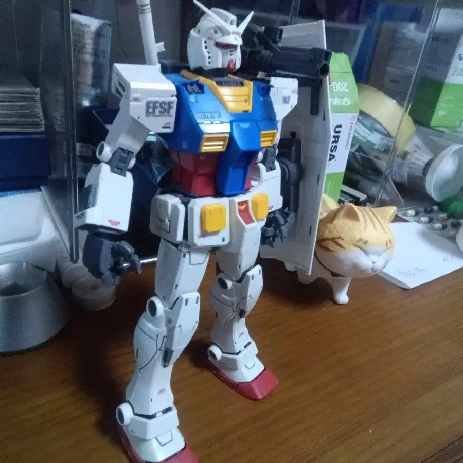 Mg 건담 디오리진 퍼스트 rx 78 반다이 프라모델 건프라 가조립