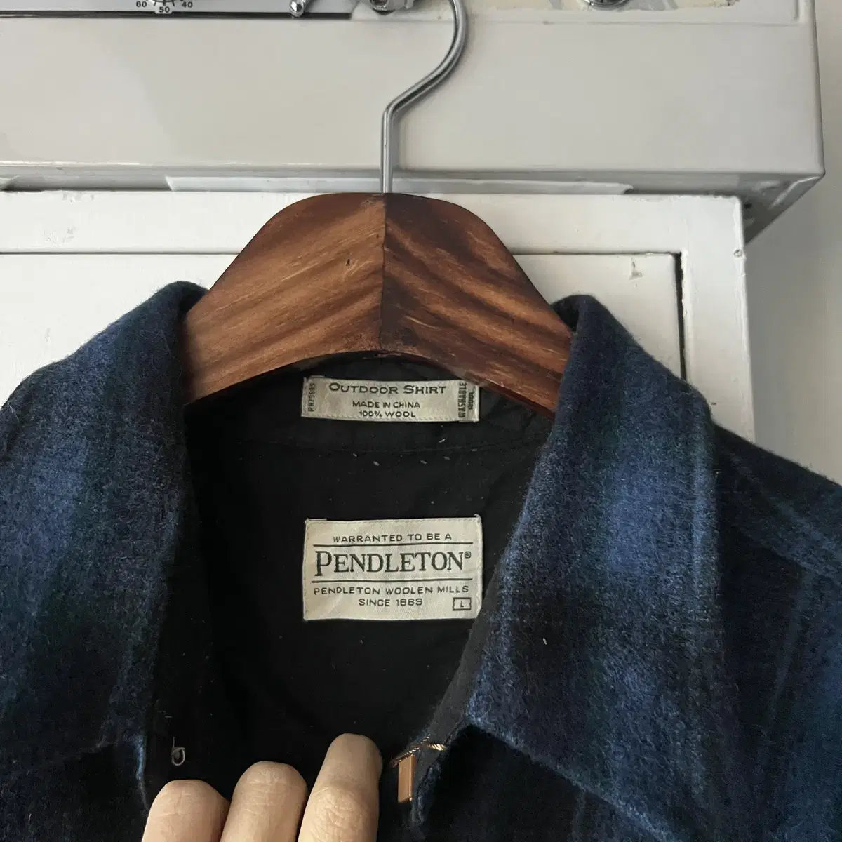 [L]PENDLETON 펜들턴 아웃도어 울 체크셔츠