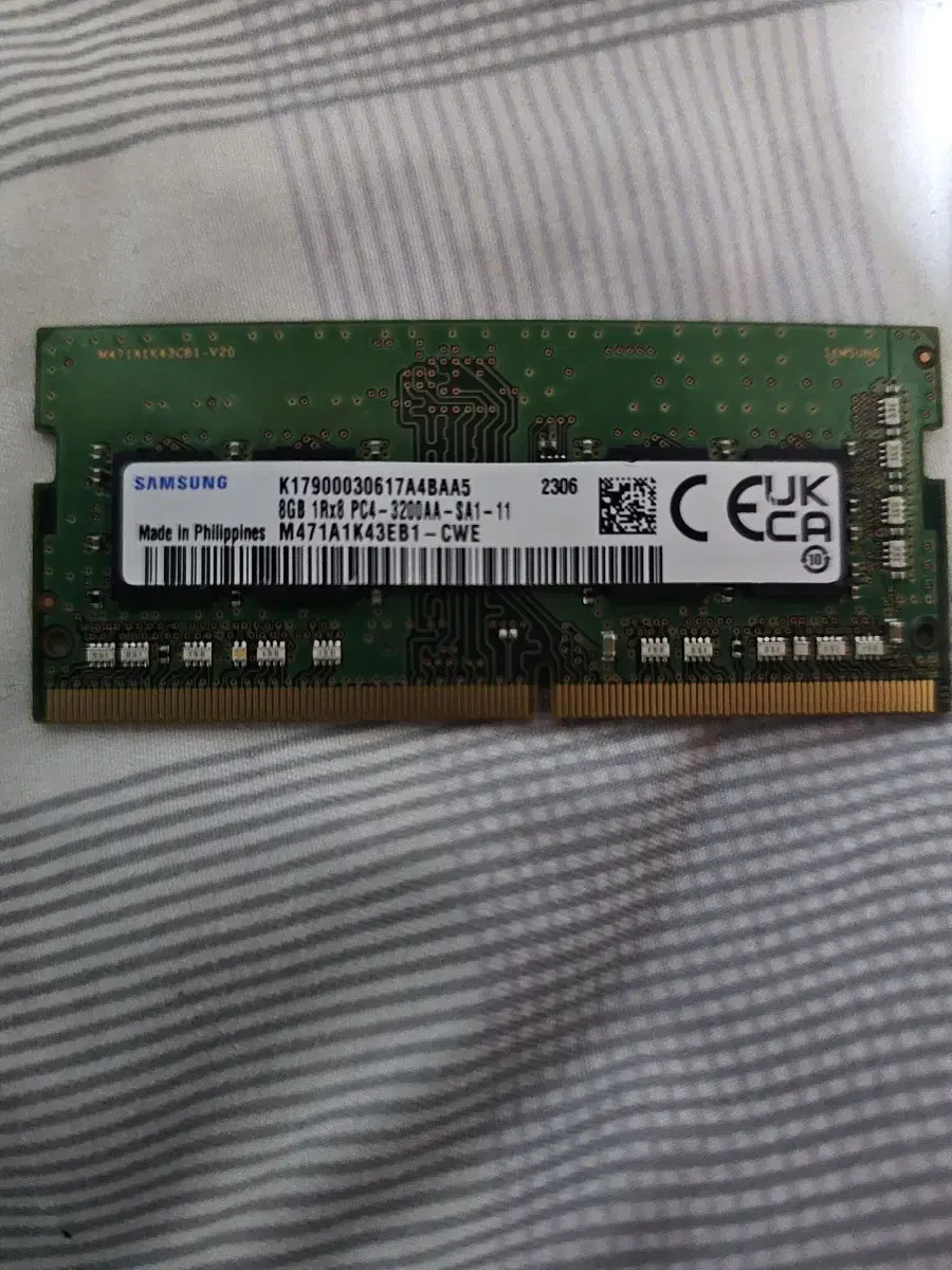 노트북 메모리 ddr4 3200 8g