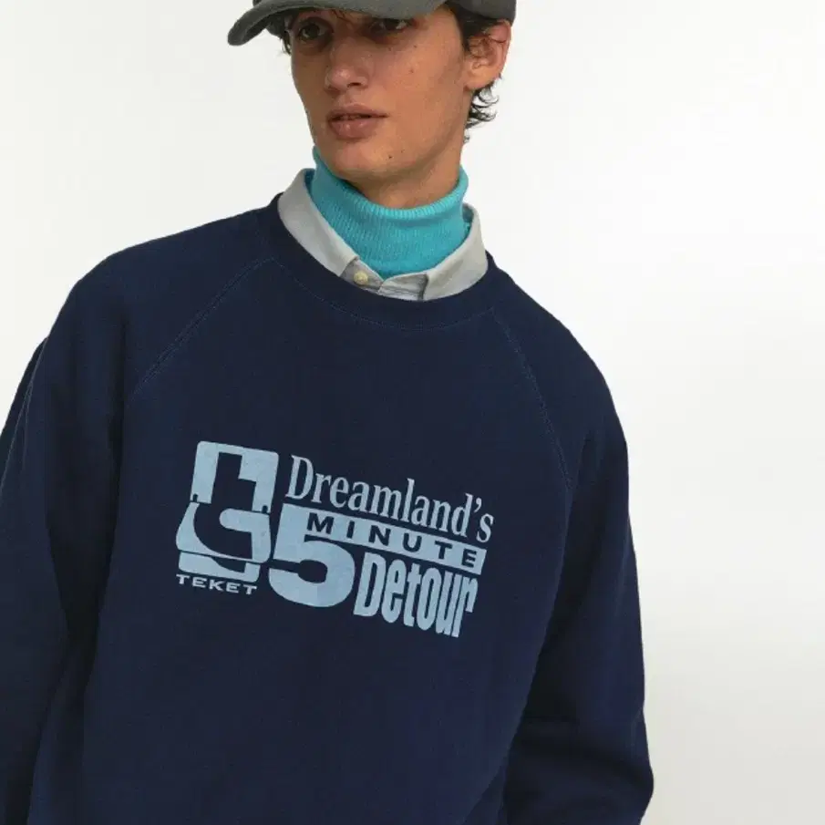 테켓 Minute Sweatshirt Navy