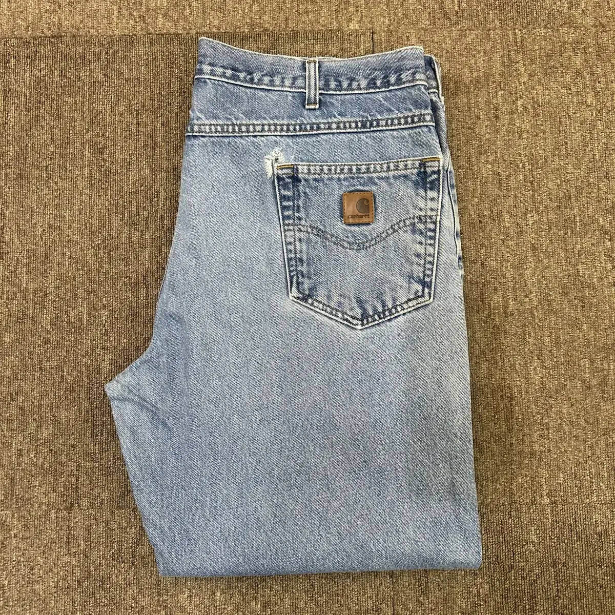 (40) Carhartt 칼하트 릴렉스핏 데님 팬츠