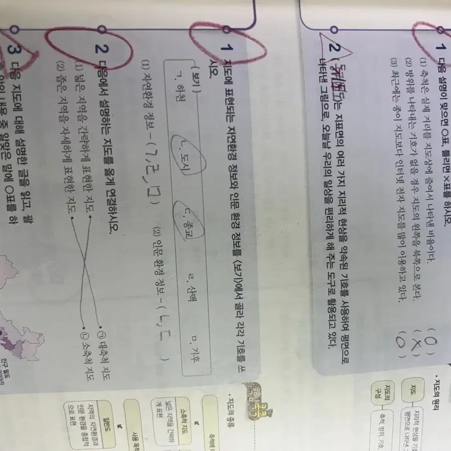 완자 중등 사회1