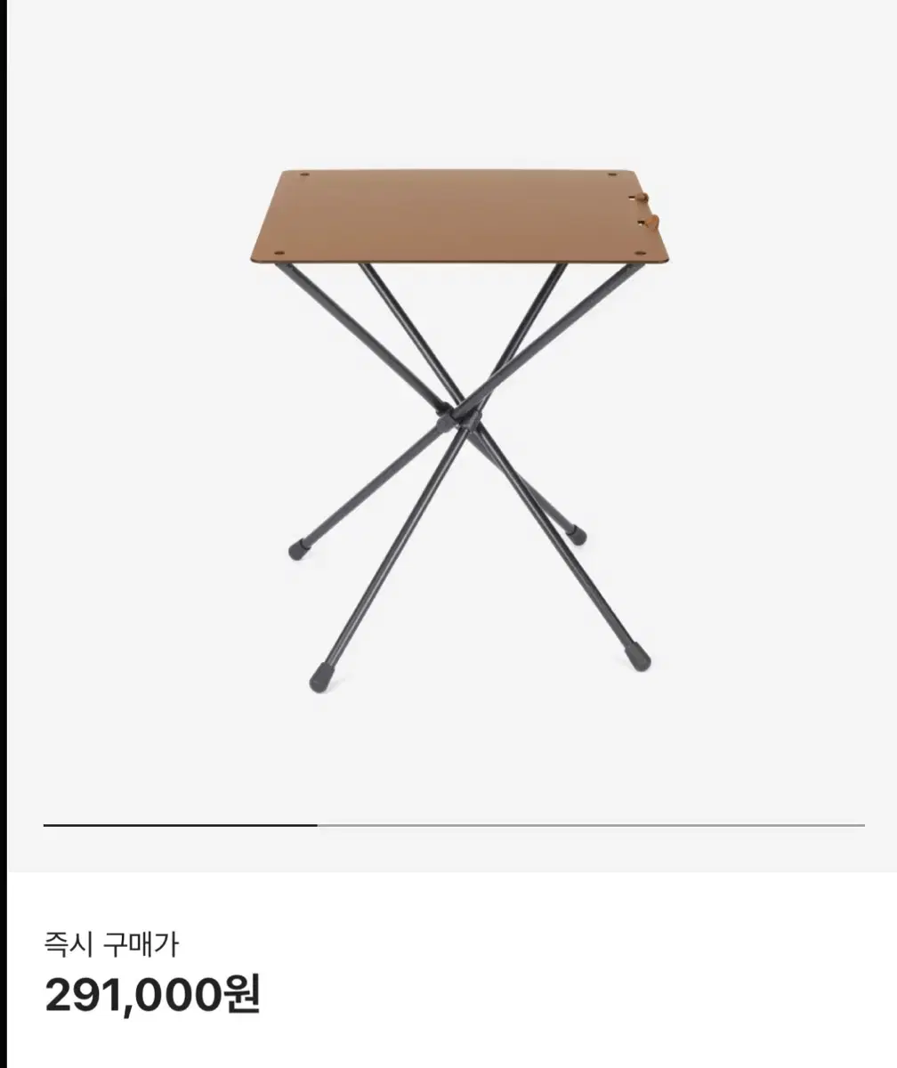 [새상품] 헬리녹스 카페 테이블 코요테 탄