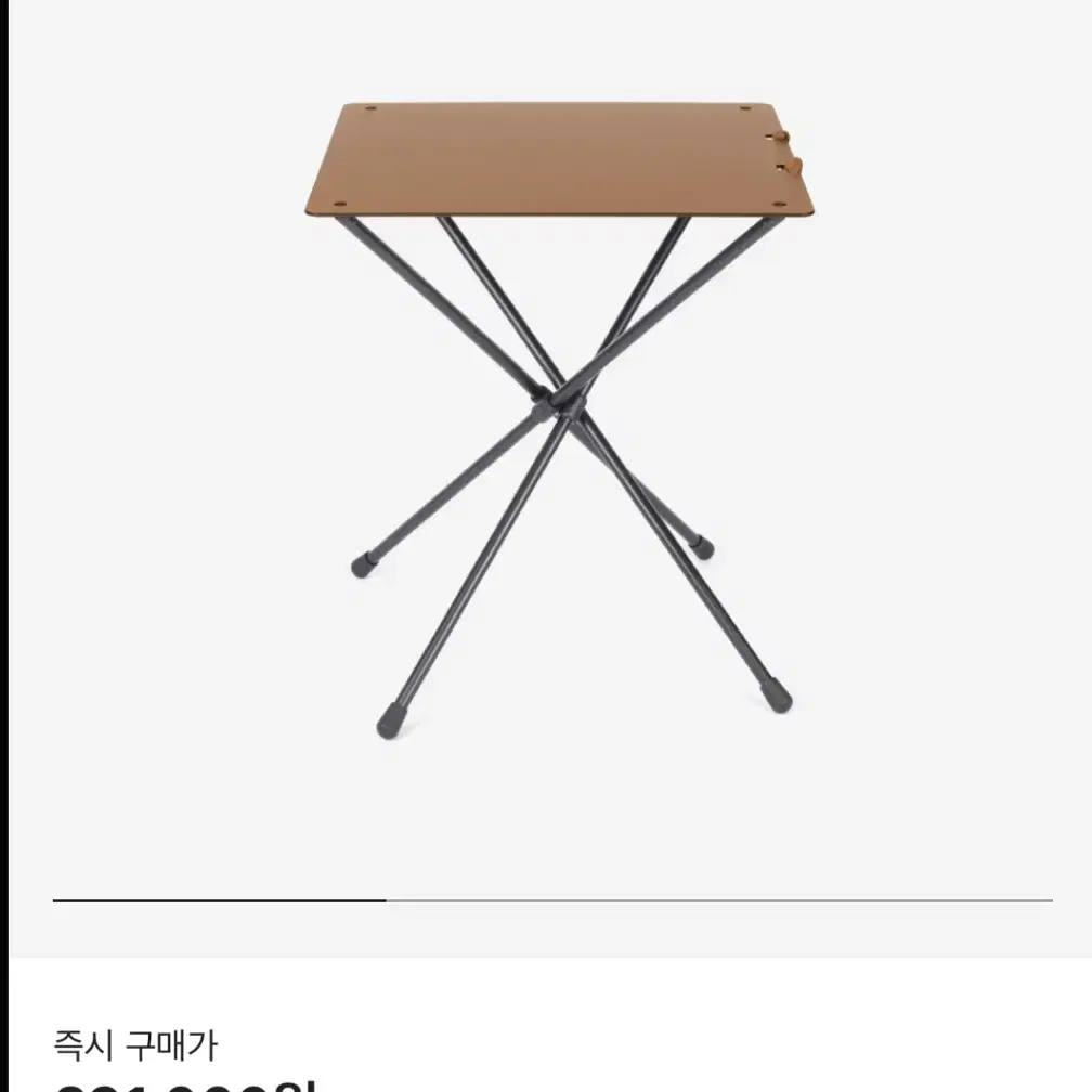 [새상품] 헬리녹스 카페 테이블 코요테 탄