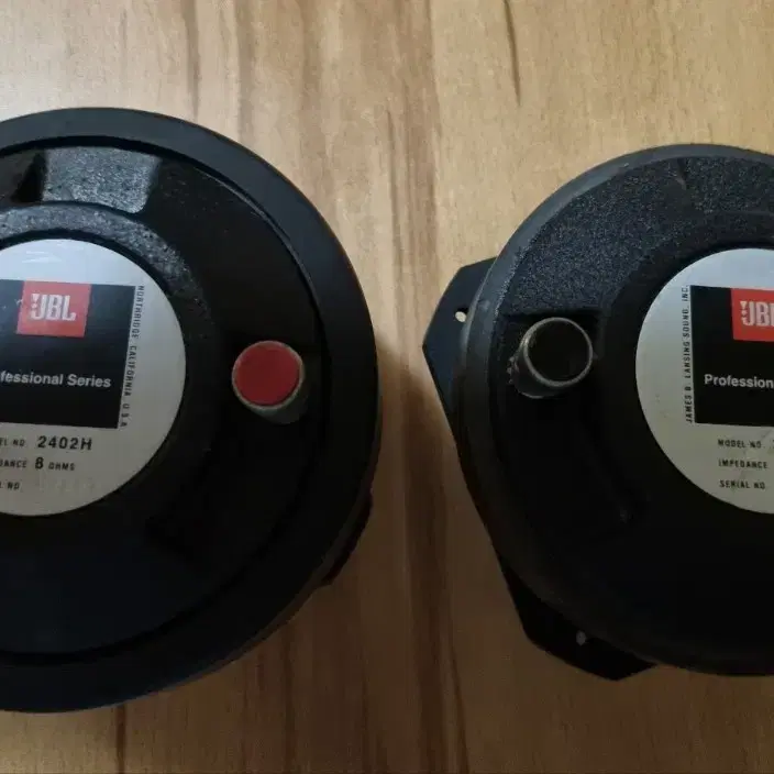 JBL 2402H Tweeter Unit Pair, 8 Ohms