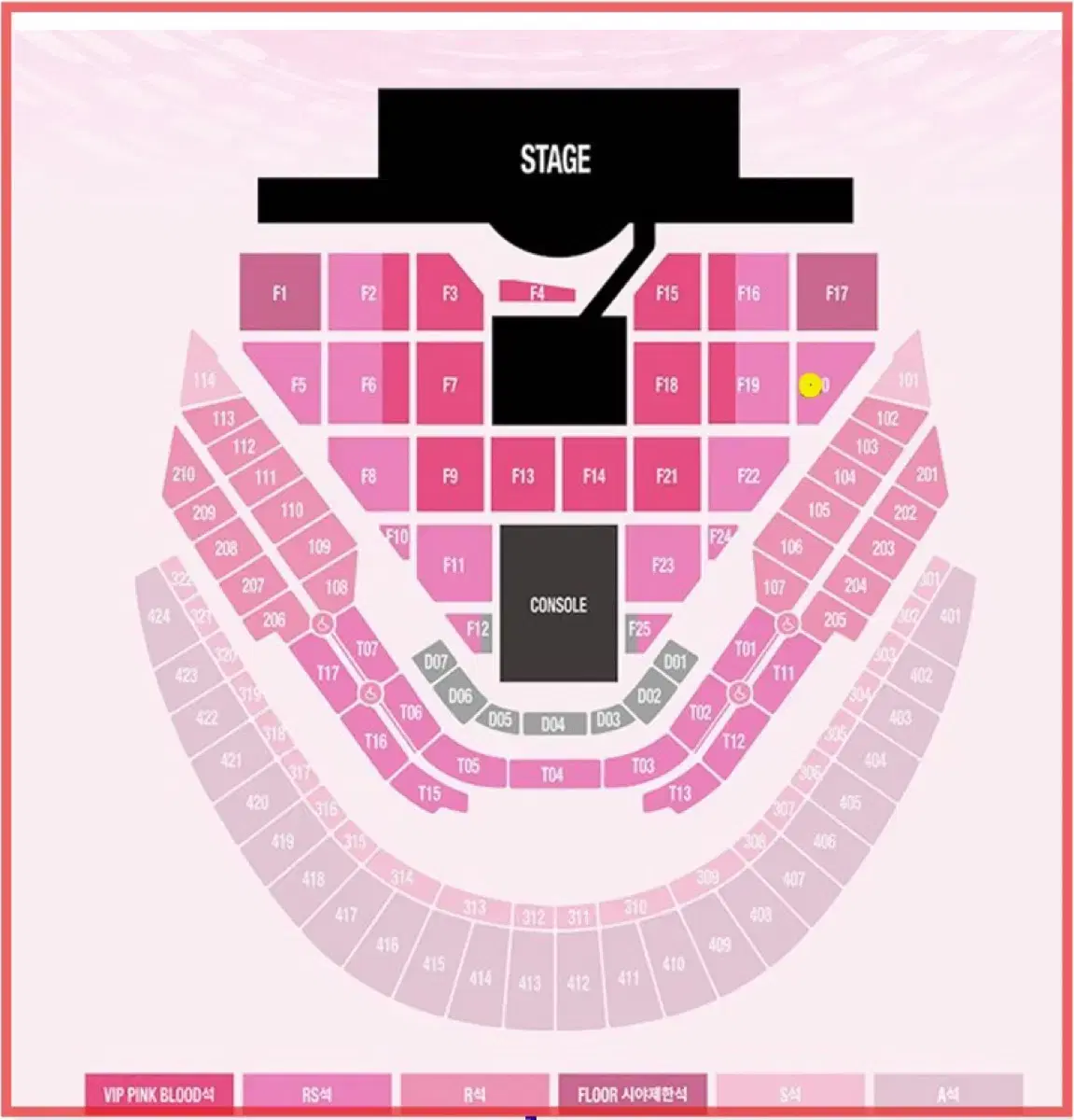 WTS Ticket for SMtown Shamcon Makkon Area F20