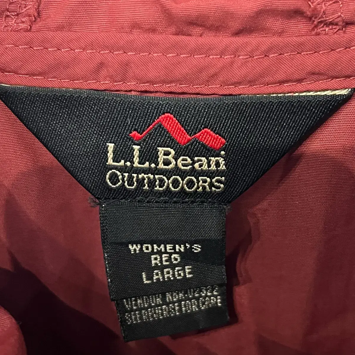 [택포] [우먼스] [L] L.L.Bean 엘엘빈 아노락 바람막이