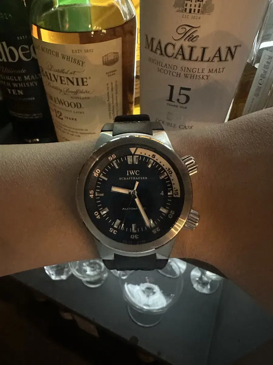 Iwc 아쿠아타이머 1000 오토매틱 시계