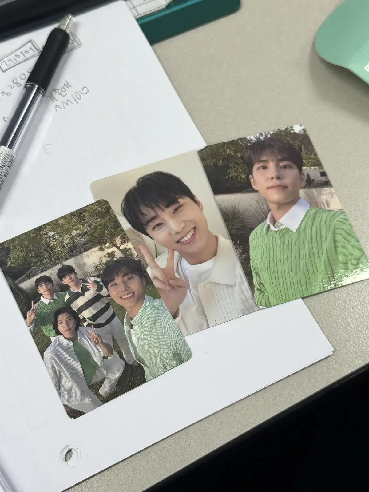 Paparresearch day 6 photocard (group/youngkay/written)