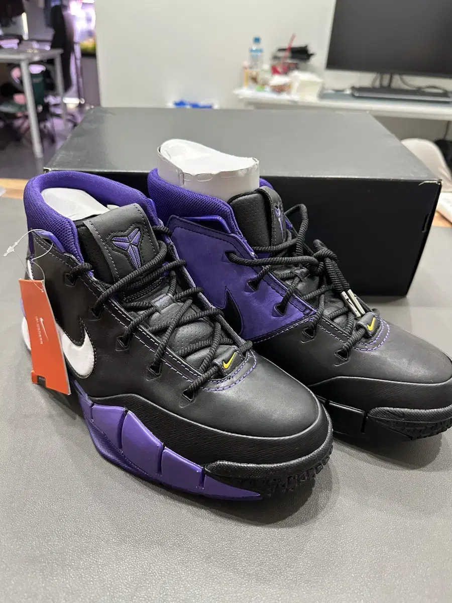 Nike Kobe 1 Protro Purple 275 나코텝 새상품