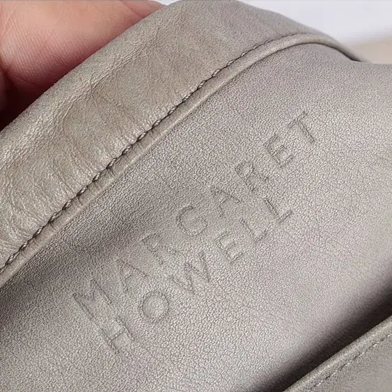 MARGARET HOWELL REAL LEATHER BAG