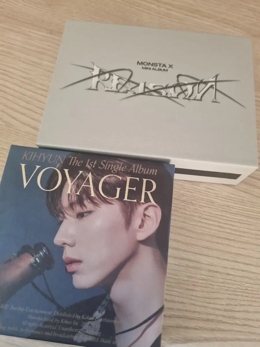 기현 보이저 키트앨범 voyager + 몬엑 리즌 키트 앨범