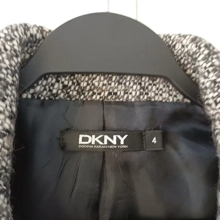 DKNY 울 트위드자켓 44~마른55