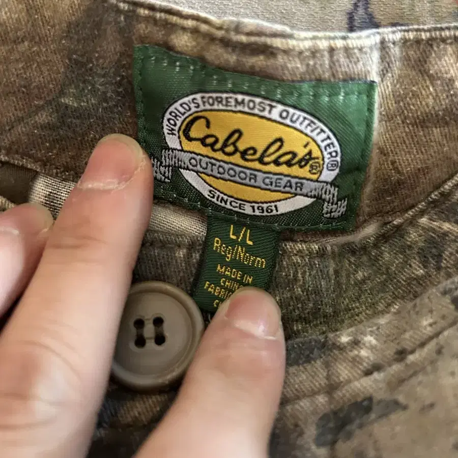 Cabelas 리얼트리워크팬츠