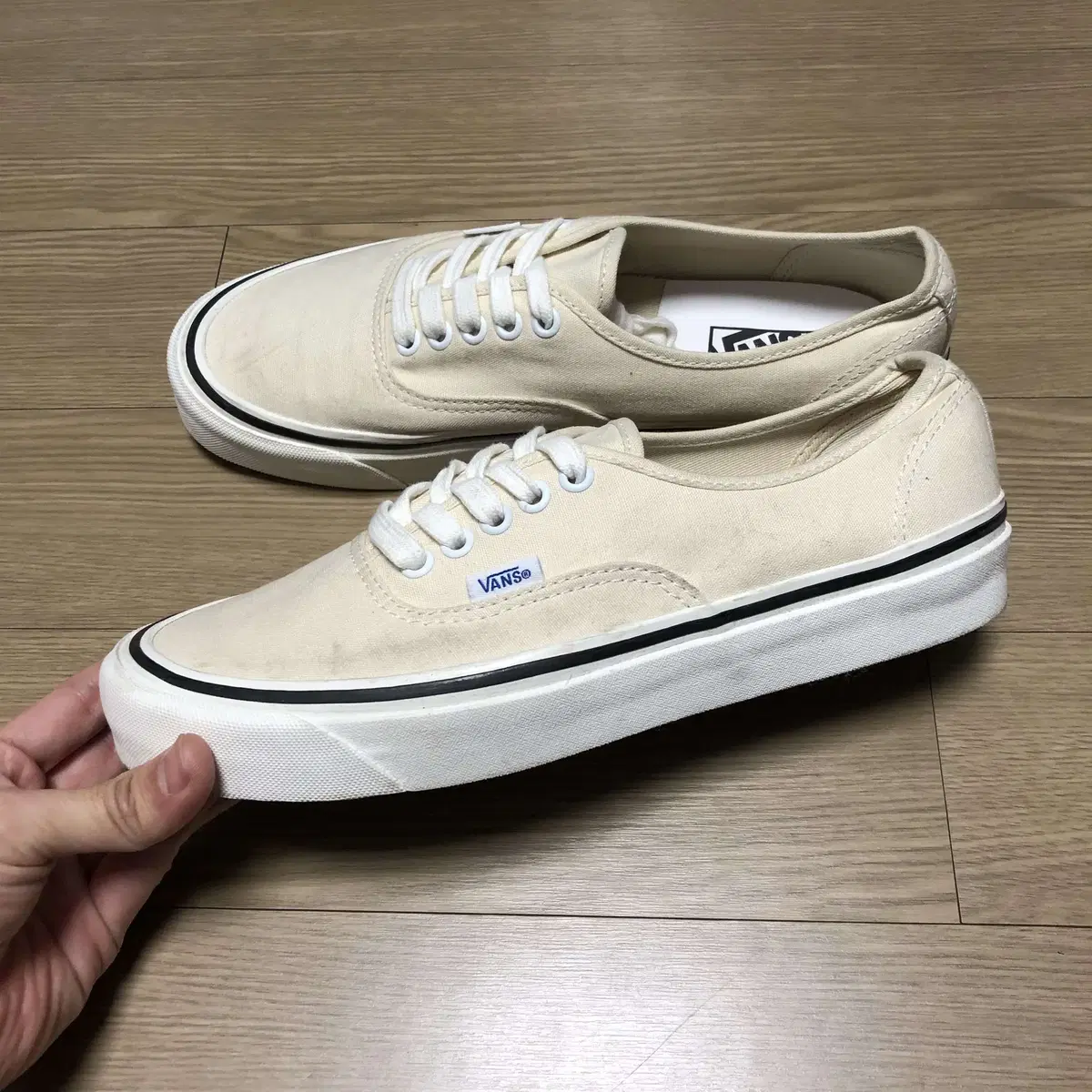 265) 반스 VANS 애너하임 44DX 어센틱 아이보리 반스 애너하임