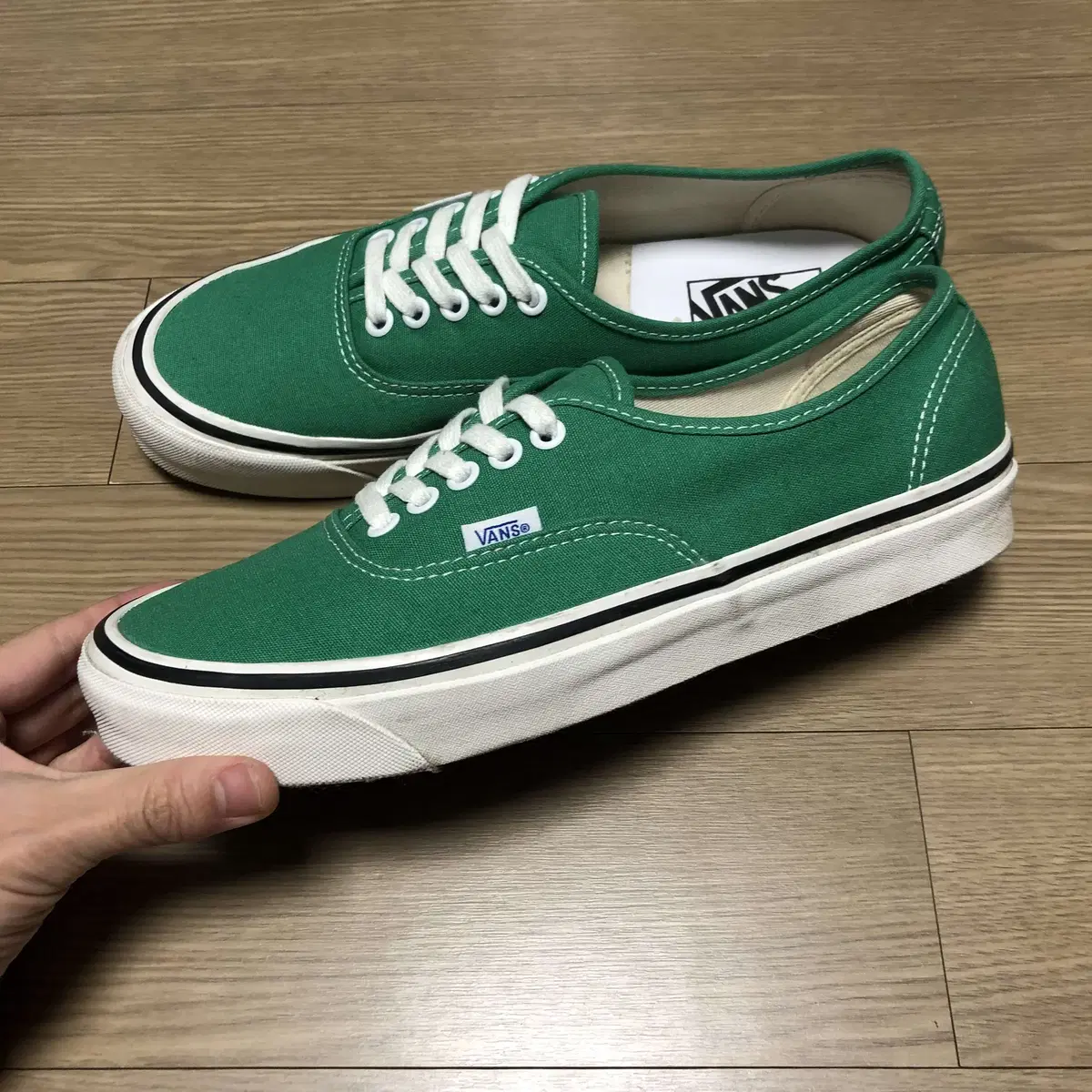 270) 반스 VANS 애너하임 44DX 어센틱 그린 반스 애너하임270