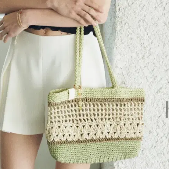 구해요) 오앨 가방 CROCHET KNIT SHOULDER BAG