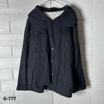 [오디션]자켓 블랙(M) 후드 면,린넨 여성용