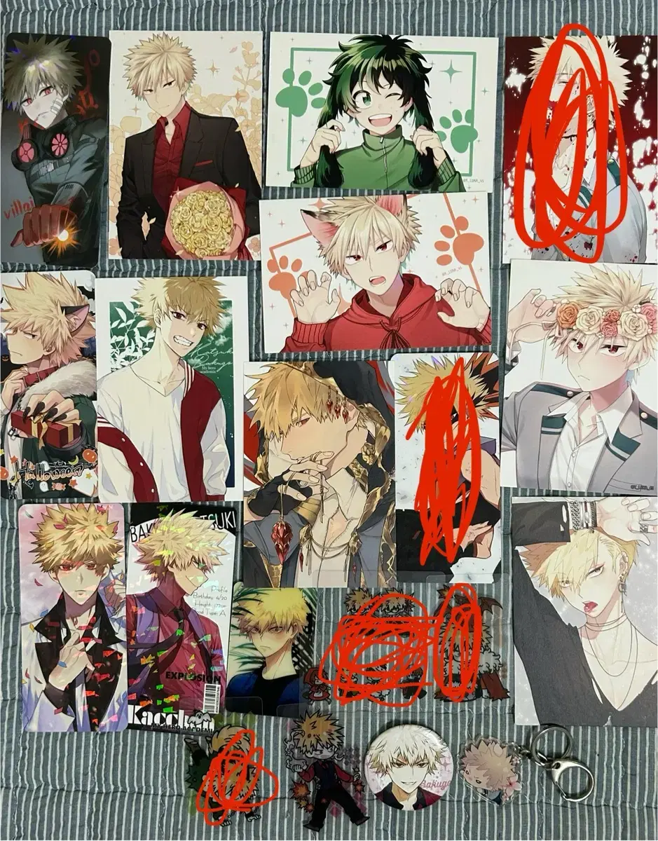 Nahia myahia roa unofficial goods (Bakugo) 500 per piece