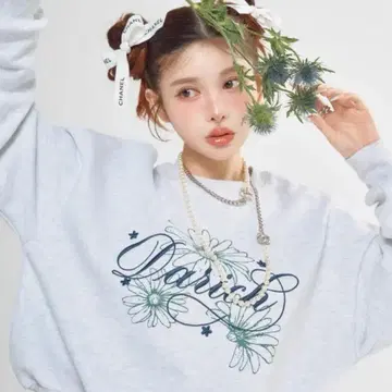 다리치 거베라 모티브 풀오버 Darich