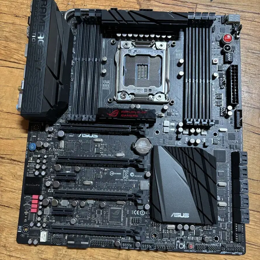 ASUS 오버클럭 메인보드 Rampage 4 Black edition