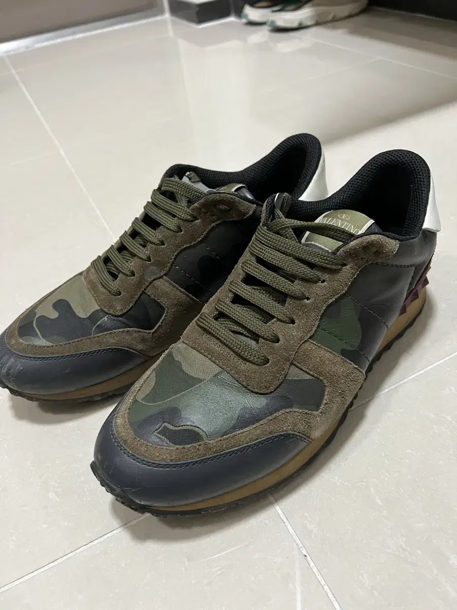 Valentino Camouflage Rockrunner sneakers