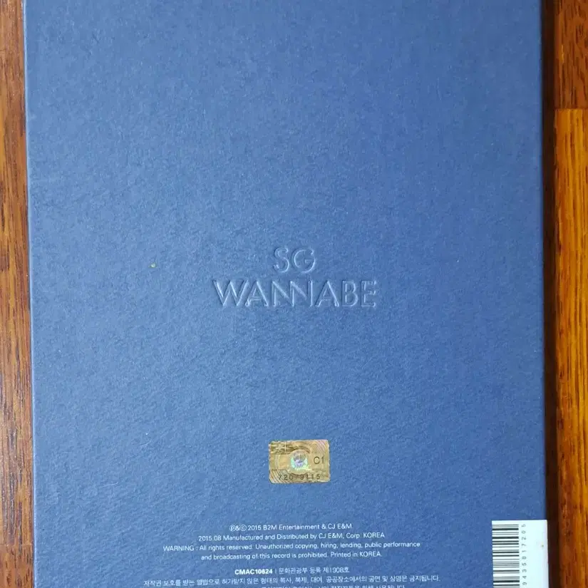 에스지 워너비 SG Wanna Be The Voice 앨범 CD