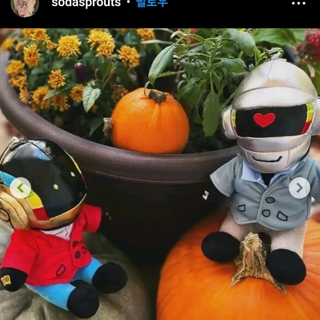 다프트 펑크 플러시 인형 daft punk plush doll