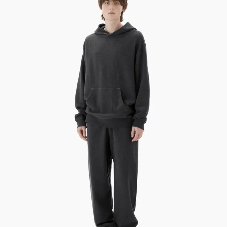 카키스 khakis heather stock hoodie black L