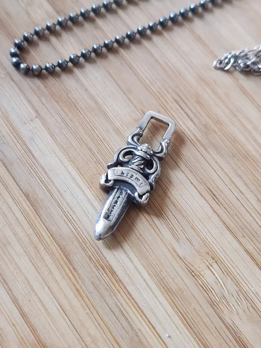 Chrome Hearts Zipper Dagger Pendant