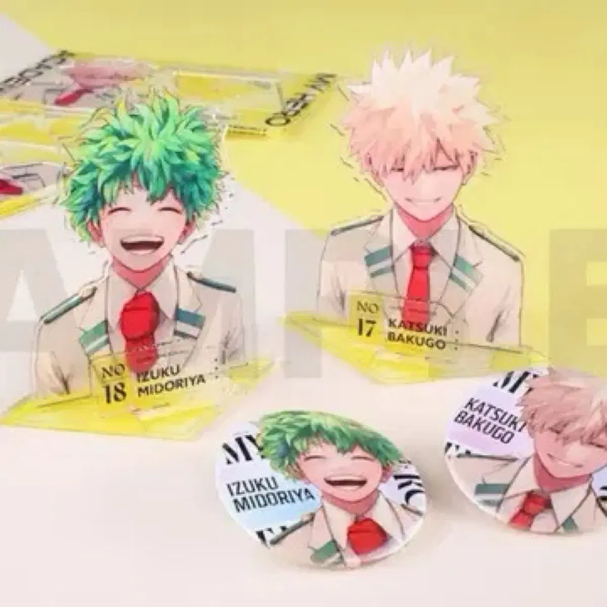 Hiroaka Nahia Midoriya Bakugo Jump acrylic stand in bulk