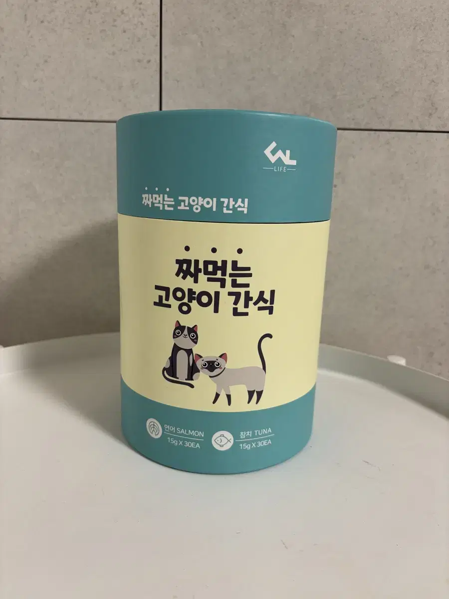 짜먹는 고양이 간식 츄르 연어 참치