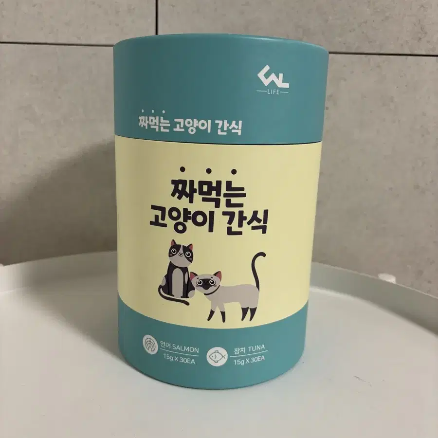 짜먹는 고양이 간식 츄르 연어 참치